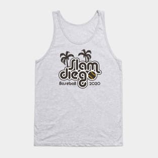 Slam Diego, Retro - Yellow Tank Top